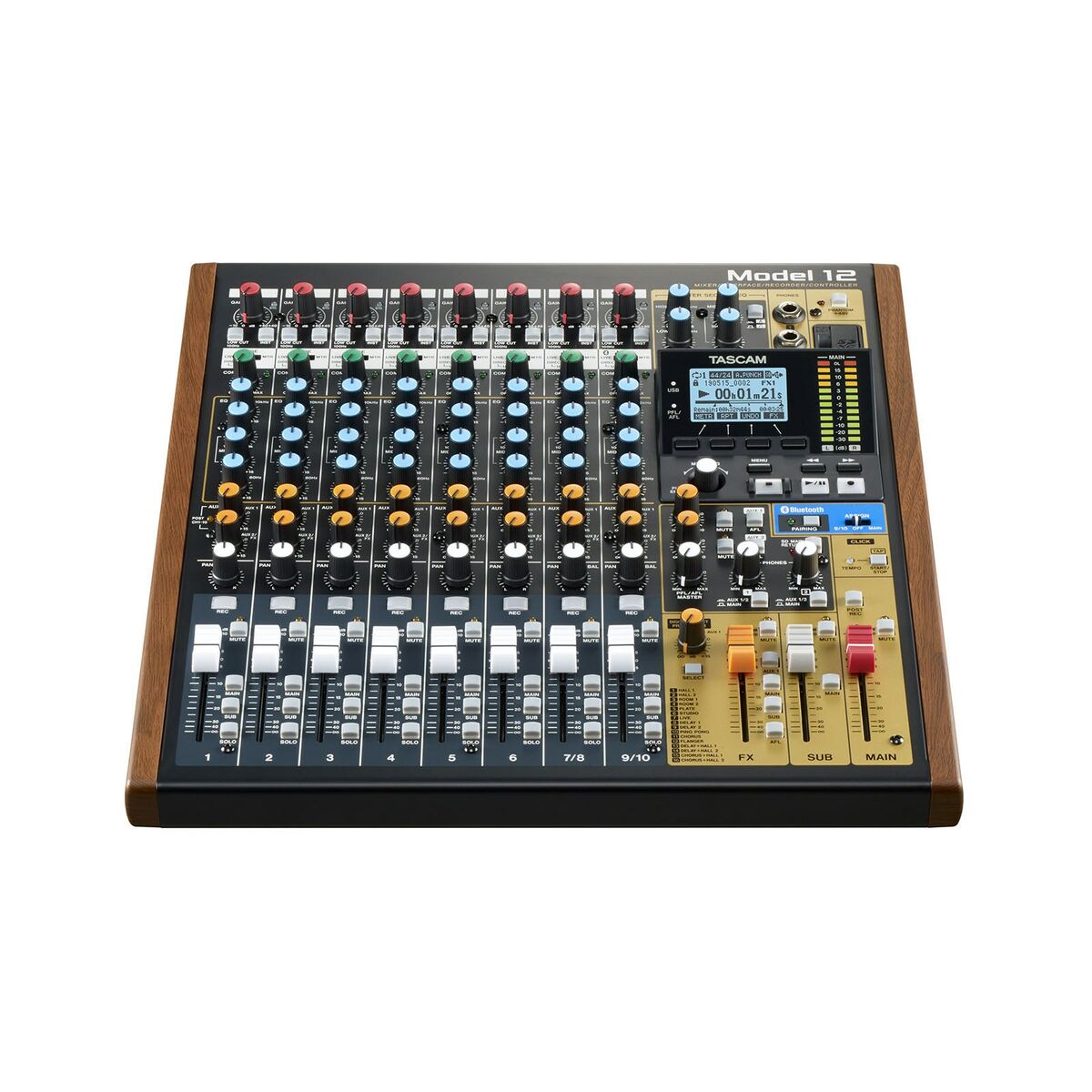 Mesa de DJ Tascam MODEL 12