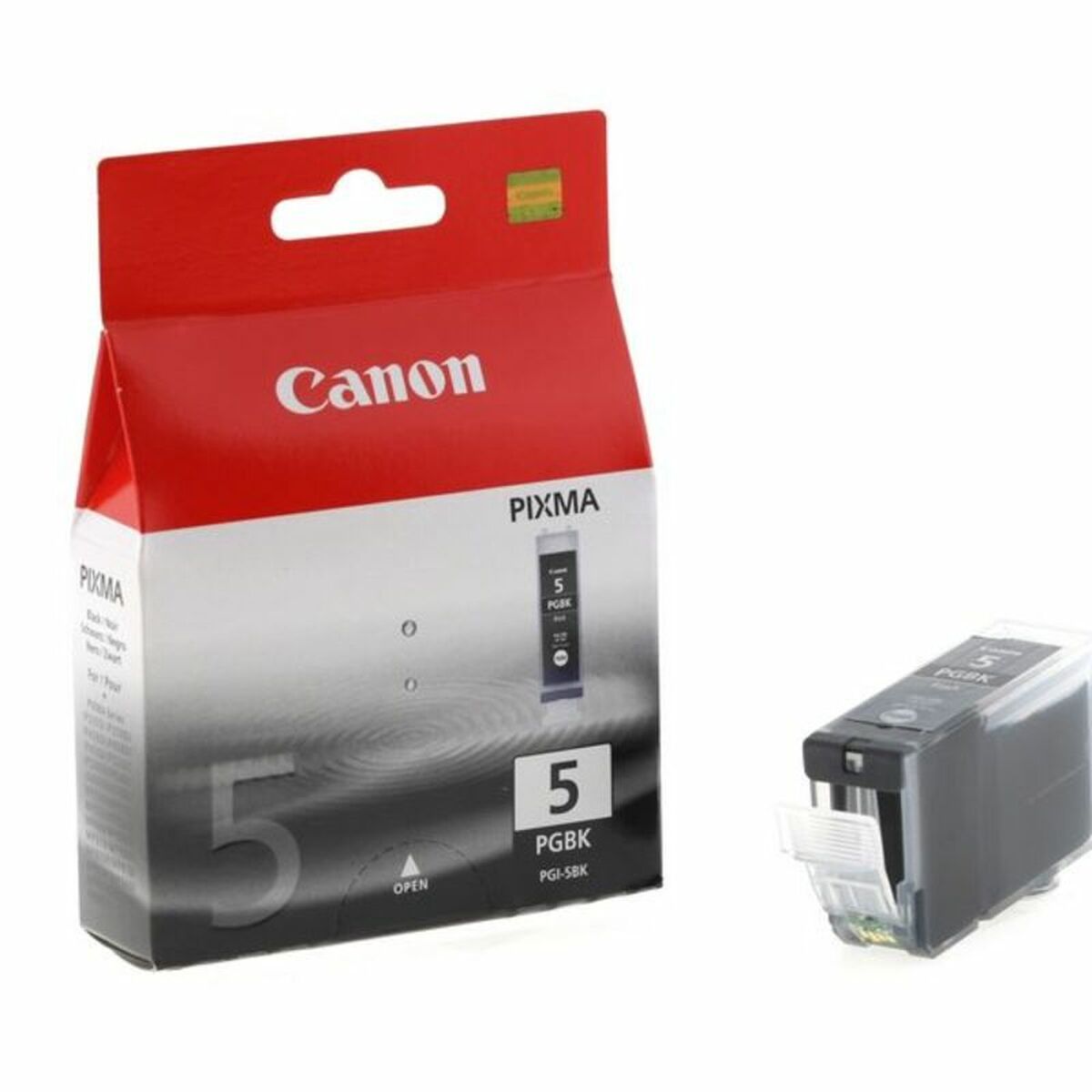 Tinteiro de Tinta Original Canon PGI-5 BK Preto (1 Unidade)