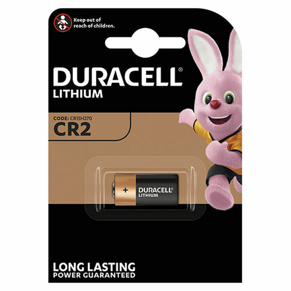 Pilha de Lítio DURACELL CR2  3V