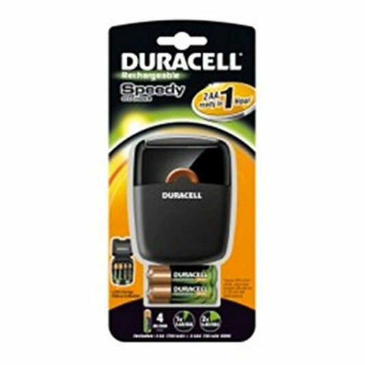 Carregador + Pilhas Recarregáveis DURACELL CEF27 2 x AA + 2 x AAA 1700 mAh 750 mAh (1 Unidade)