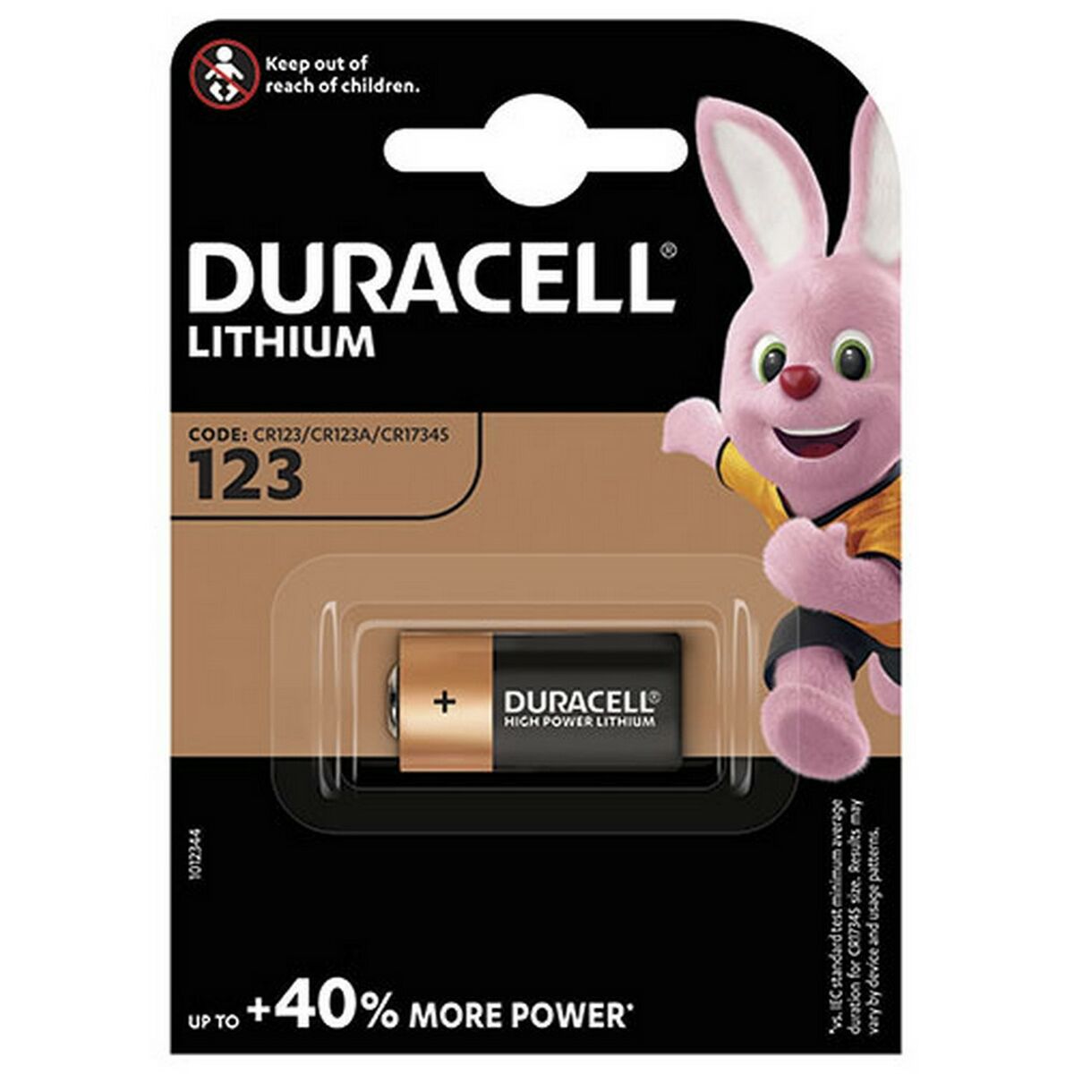 Pilha de Lítio DURACELL 1 uds