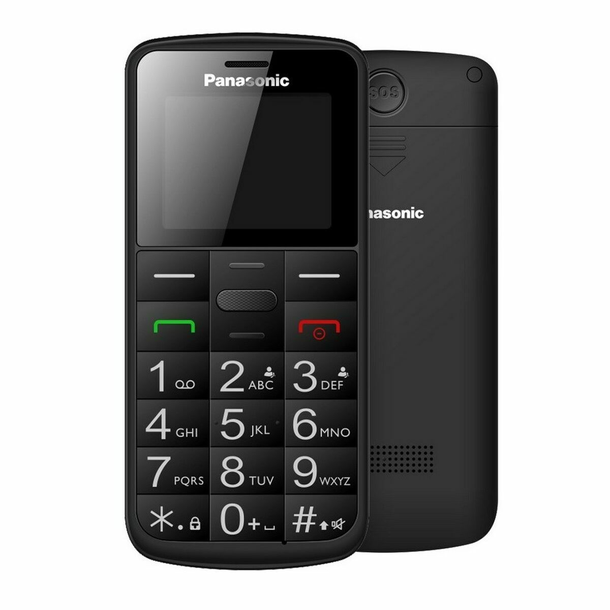 Telefone Móvel para Idosos Panasonic KX-TU110EXB Preto