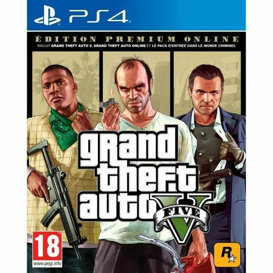 Jogo eletrónico PlayStation 4 Sony Grand Theft Auto V