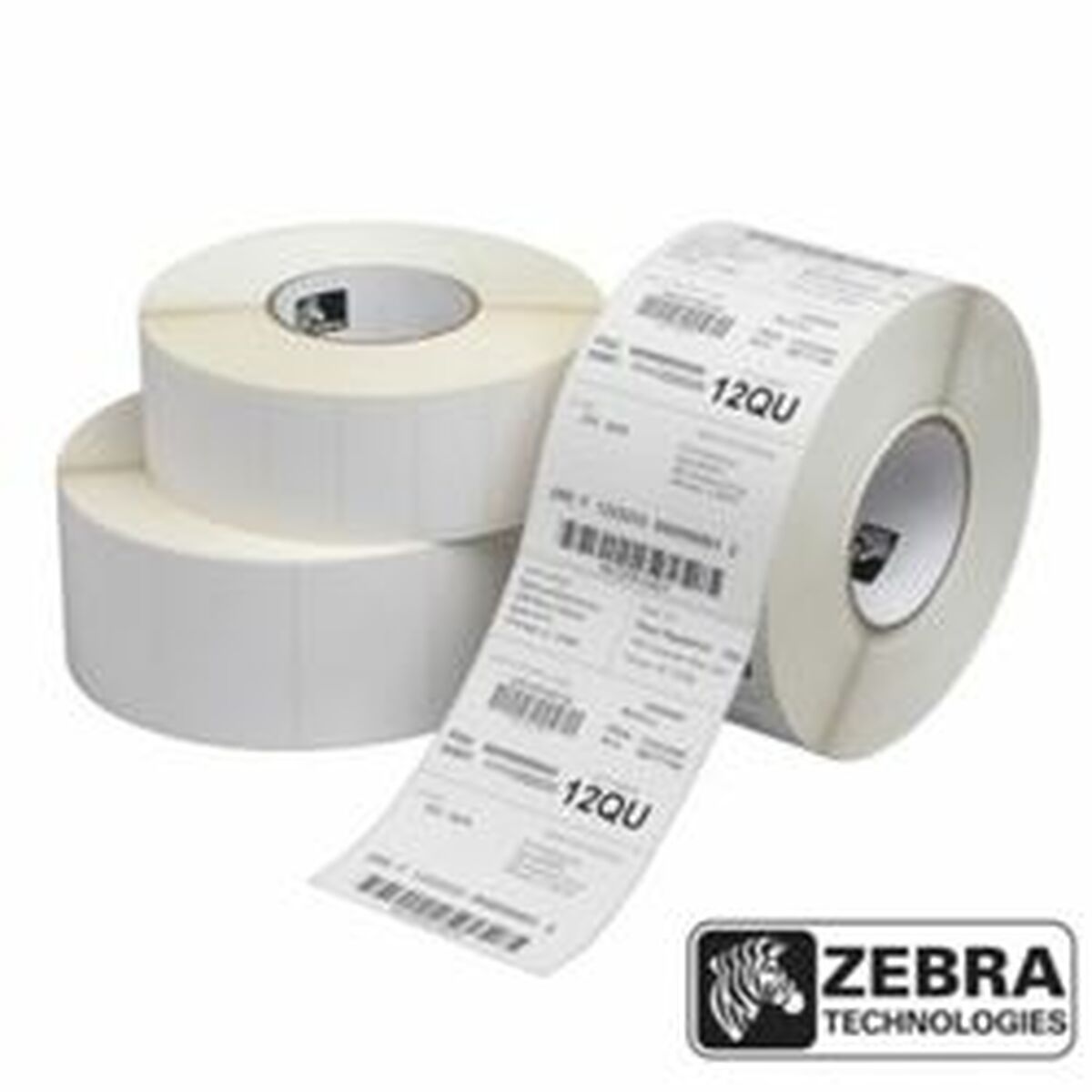 Rolo de Etiquetas Zebra 880026-127 102 x 127 mm Branco