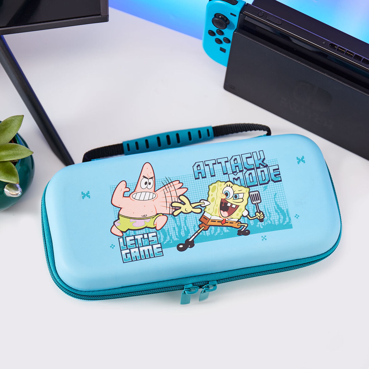 Estojo para Nintendo Switch Numskull Nickelodeon - Spongebob Squarepants