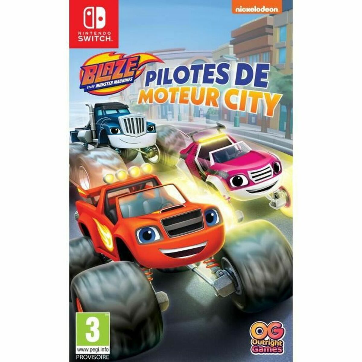 Videojogo para Switch Outright Games Blaze and the Monster Machines (FR)