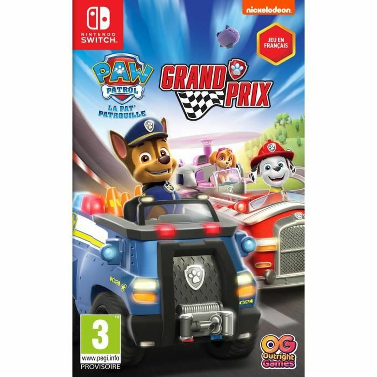 Videojogo para Switch Bandai Paw Patrol :Grand Prix