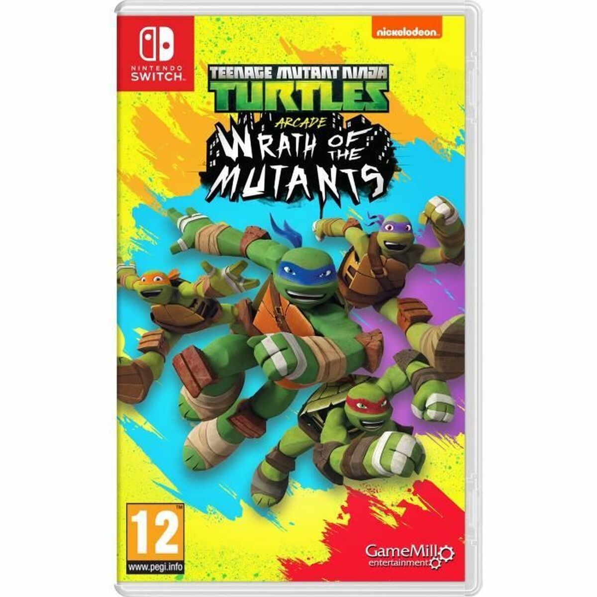 Videojogo para Switch Just For Games Teenage Mutant Ninja Turtles Wrath of the Mutants (FR)