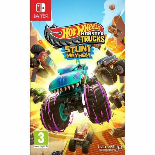 Videojogo para Switch Just For Games Hot Wheels Monster Trucks Stunt Mayhem