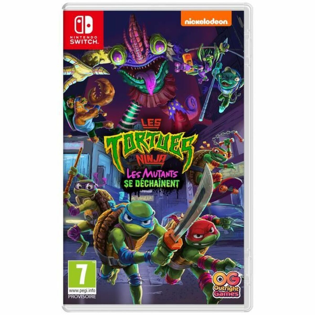 Videojogo para Switch Just For Games Les Tortues Ninja : Les Mutants se Déchaînent