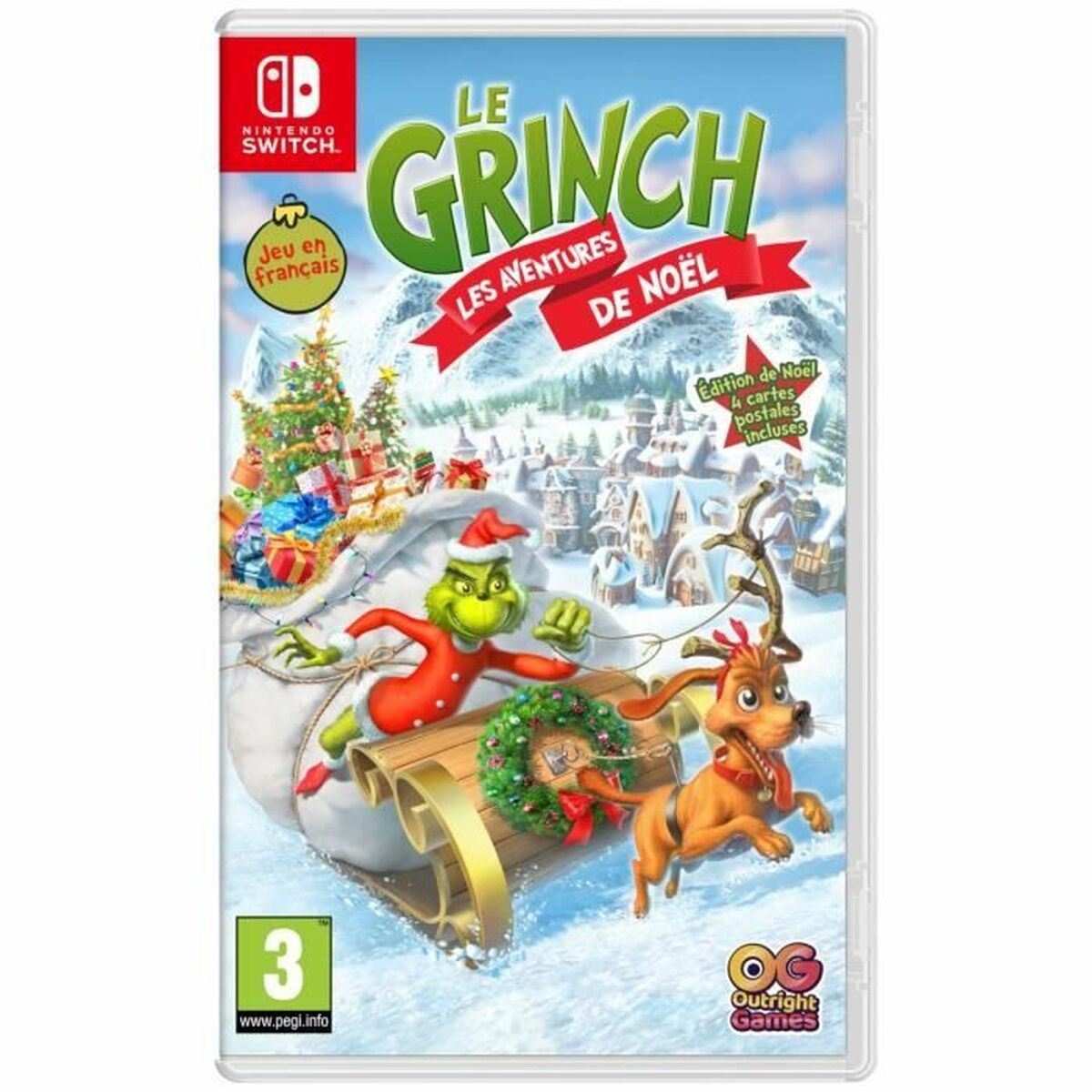 Videojogo para Switch Bandai Namco Le Grinch : Les Aventures de Noël