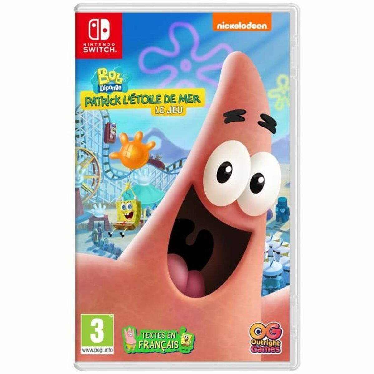 Videojogo para Switch Bandai Namco Bob L'éponge : Patrick l'Étoile de Mer