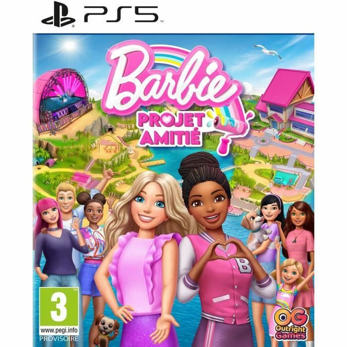 Jogo eletrónico PlayStation 5 Outright Games Barbie Project Friendship (FR)