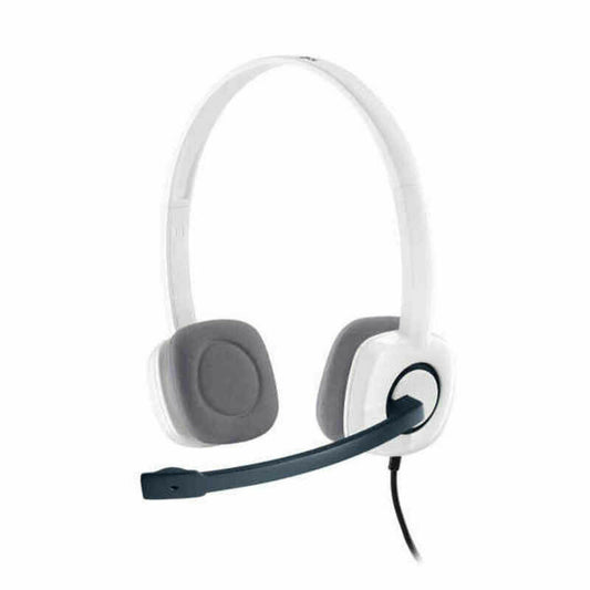 Auriculares com microfone Logitech Branco