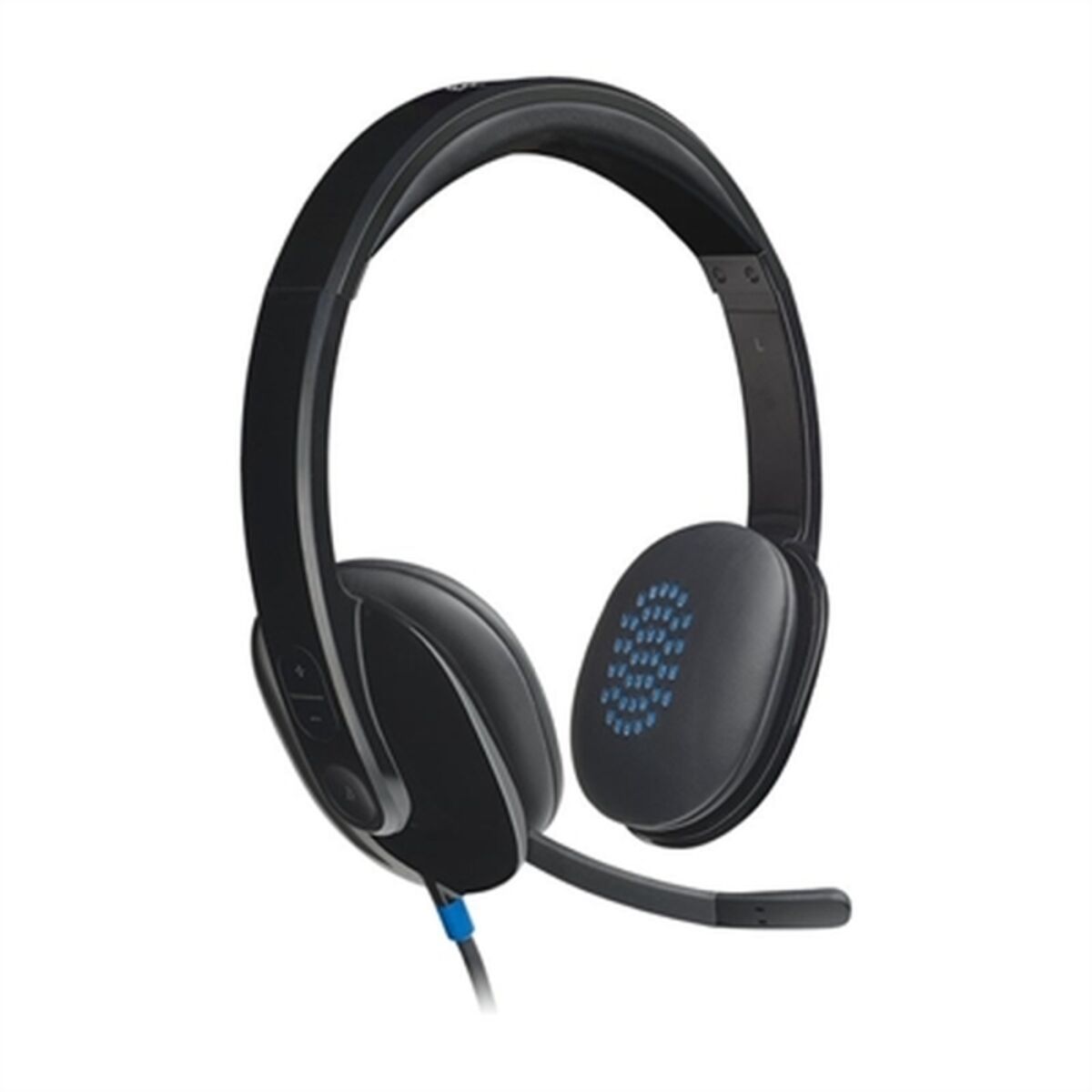 Auriculares com Microfone Gaming Logitech H540 Preto