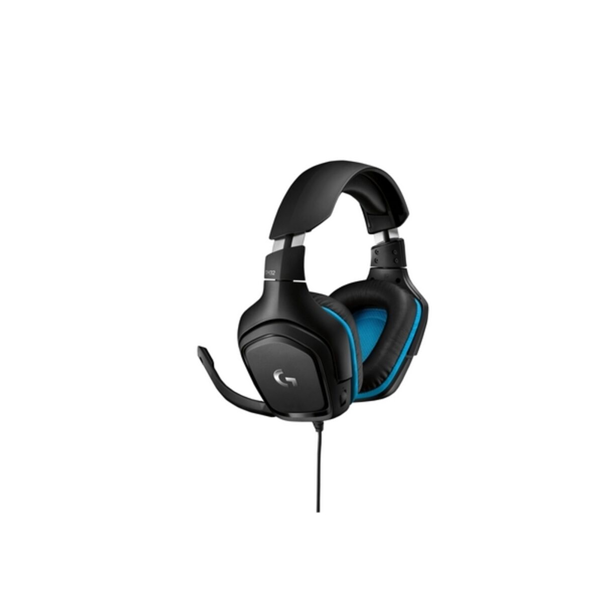 Auriculares com microfone para Vídeojogos Logitech 981-000770 Azul Preto