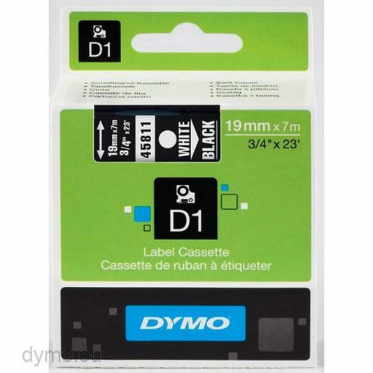 Etiquetas para Impressora Dymo S0720910 Preto Branco/Preto 7 m