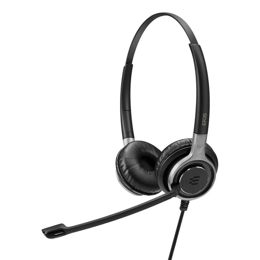 Auriculares com microfone Epos IMPACT SC 662 Preto Prateado