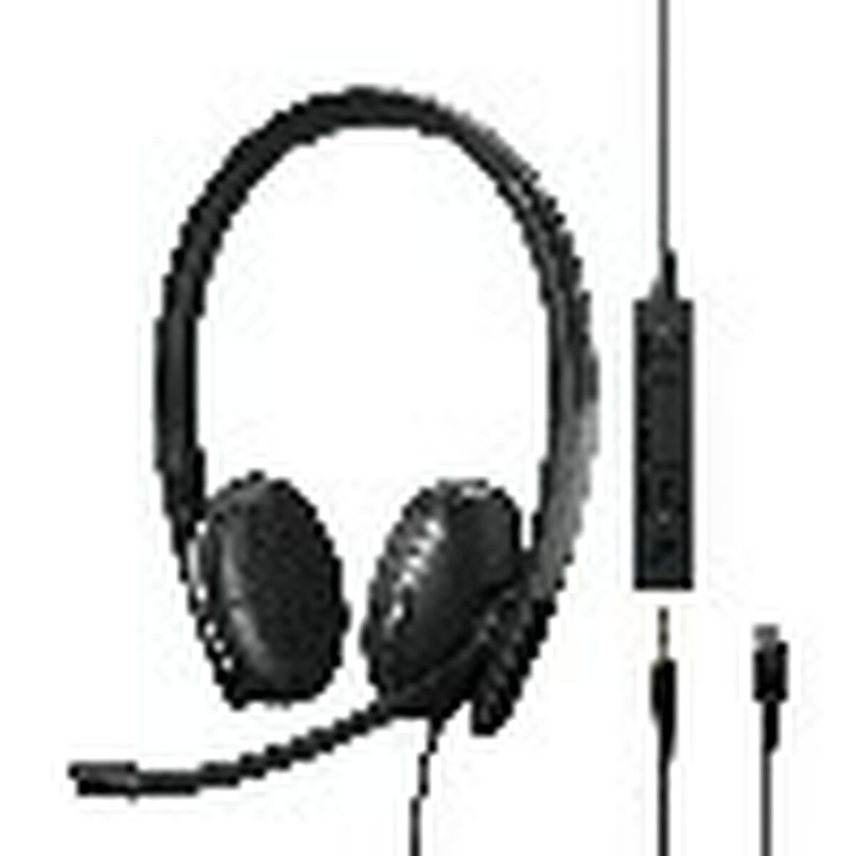 Auriculares com microfone Epos Adapt 165T Preto