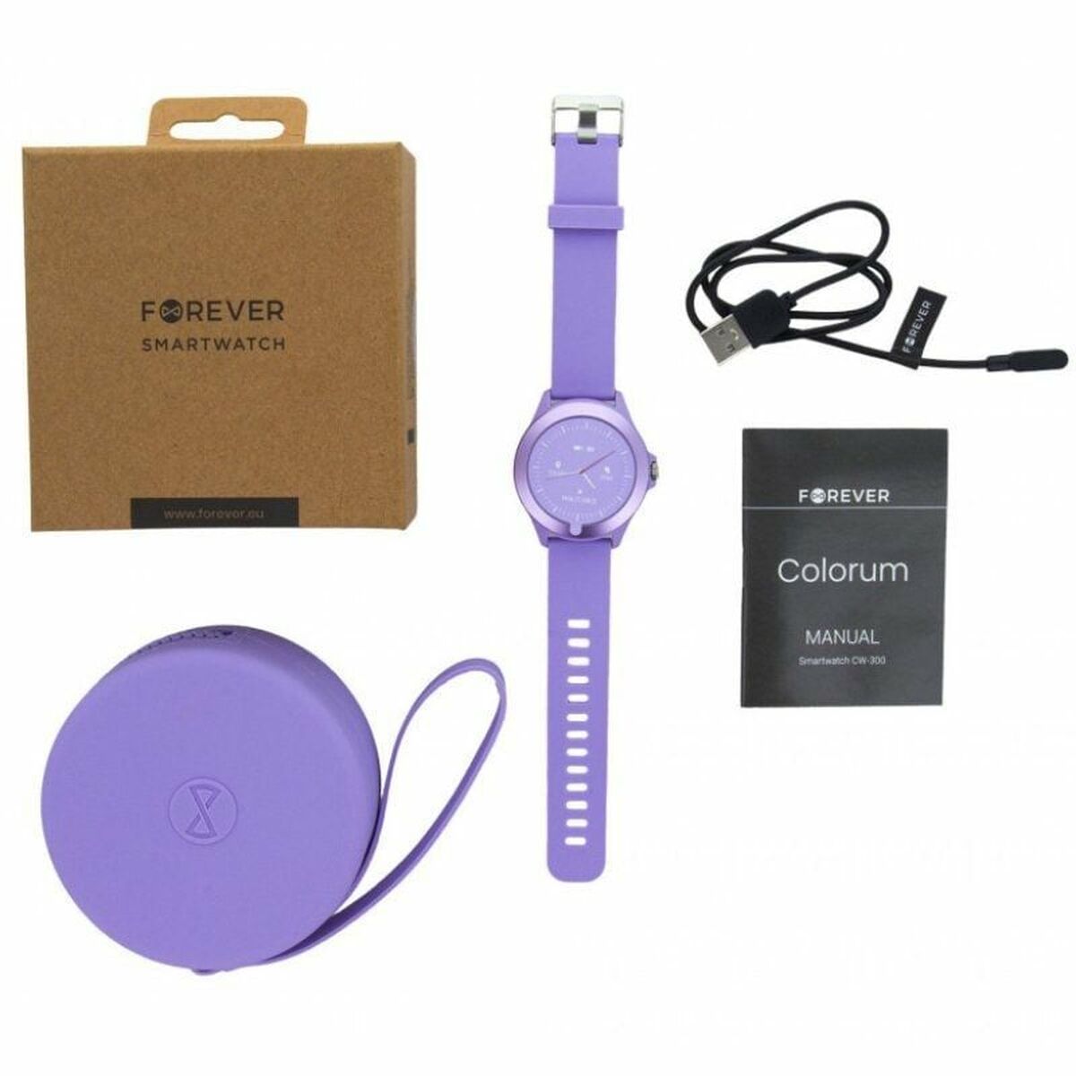 Smartwatch Forever CW-300 Violeta