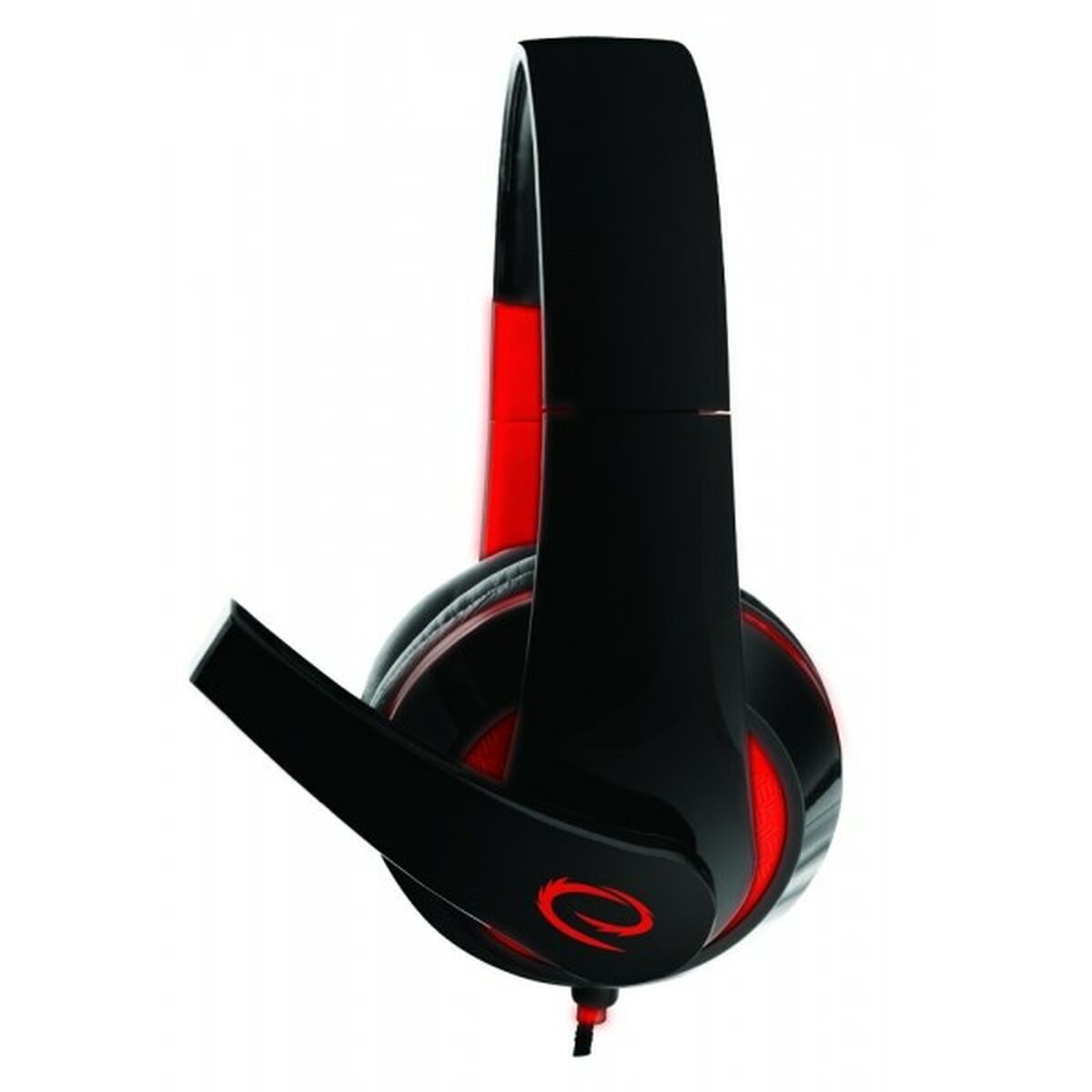 Auriculares com microfone Esperanza EGH300R Preto Vermelho