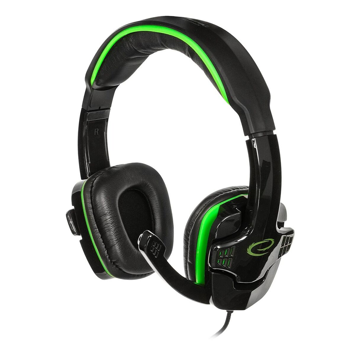 Auriculares com microfone Esperanza EGH310G Preto Verde