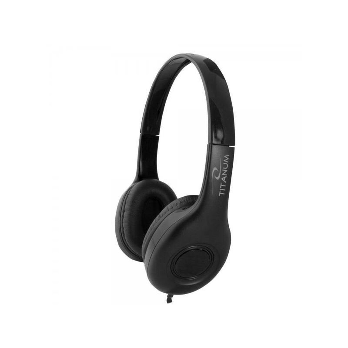 Auriculares com microfone Titanum TH114 Preto