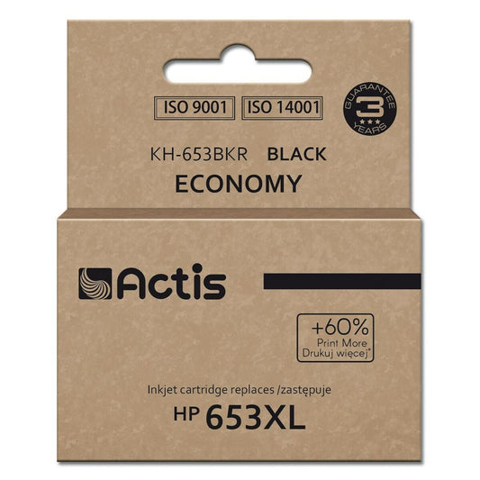 Cartuchos sobresselentes Actis KH-653BKR Preto