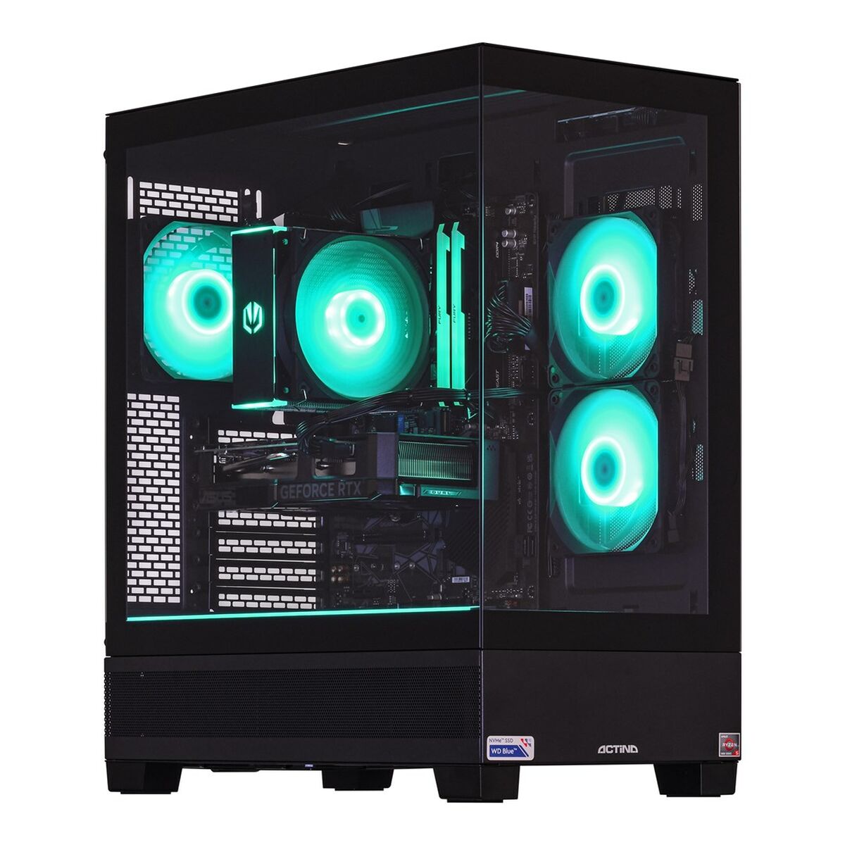 PC de Mesa Actina KOMACNGIP0017 AMD Ryzen 5 5600X 32 GB RAM 1 TB SSD Nvidia Geforce RTX 4060