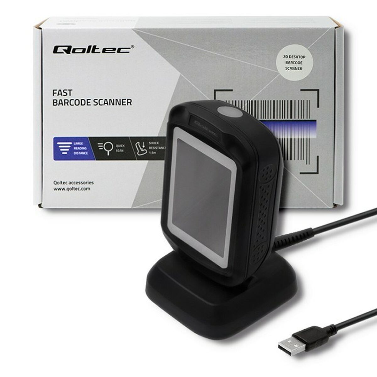 Scanner Portátil Qoltec 50864