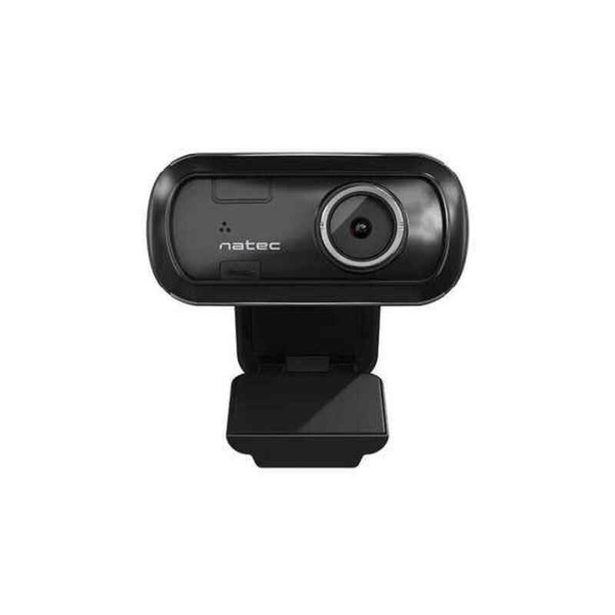 Webcam Natec NKI-1671 FHD 1080P Full HD Preto