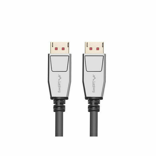 Cabo DisplayPort Lanberg CA-DPDP-20CU-0018-BK Prateado 1,8 m