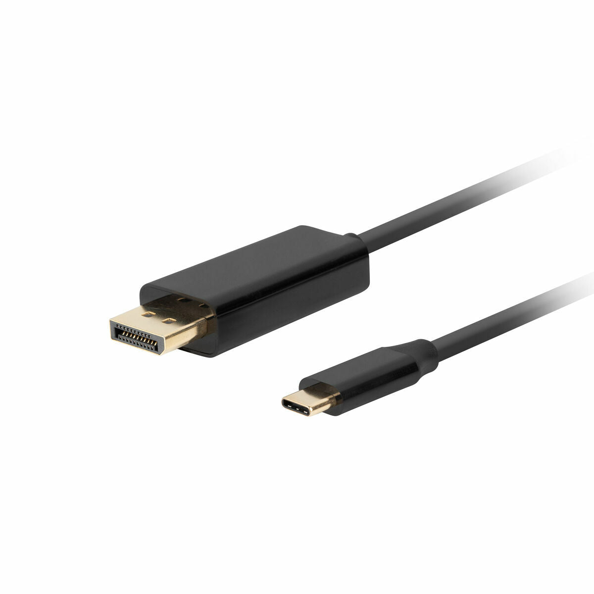 Adaptador USB-C para DisplayPort Lanberg CA-CMDP-10CU-0005-BK Preto 50 cm