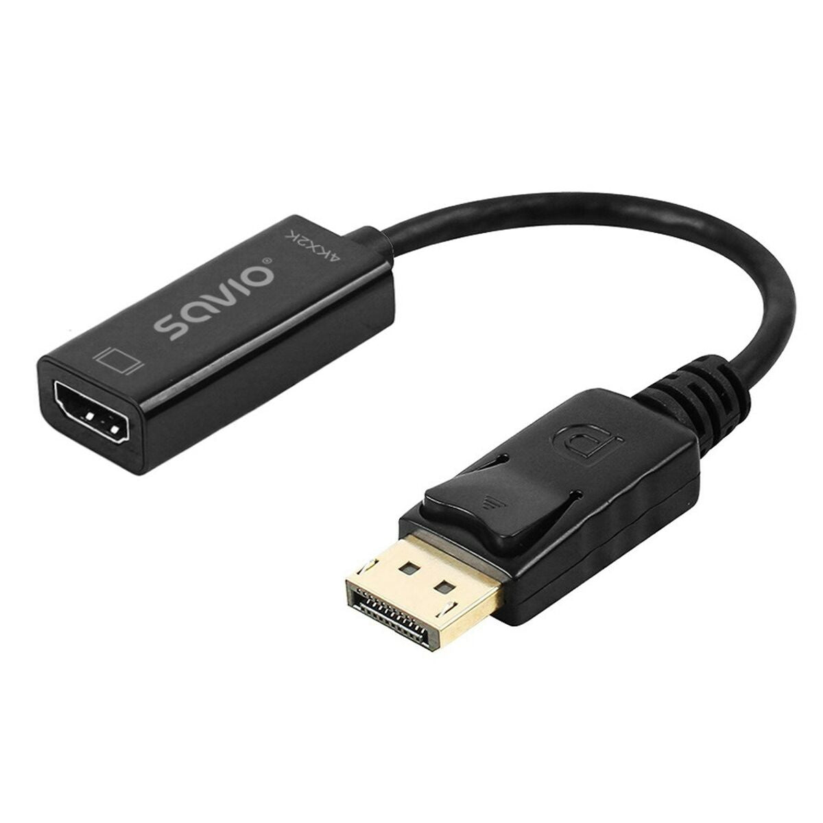 Adaptador DisplayPort para HDMI Savio AK-62 20 cm