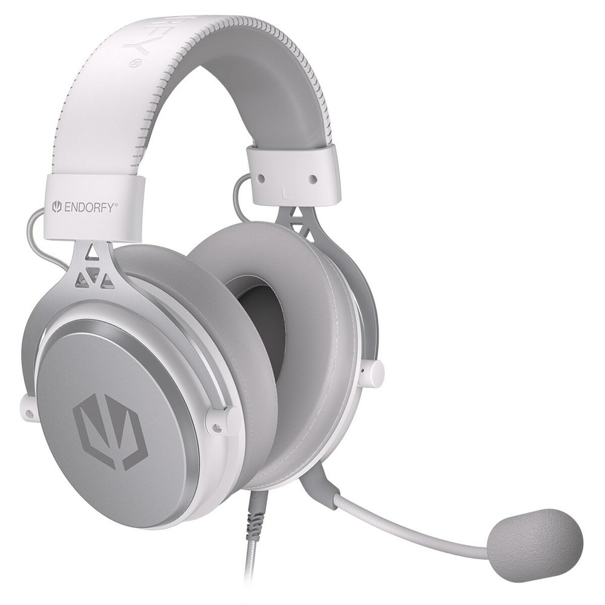 Auriculares com microfone Endorfy VIRO Onyx Branco