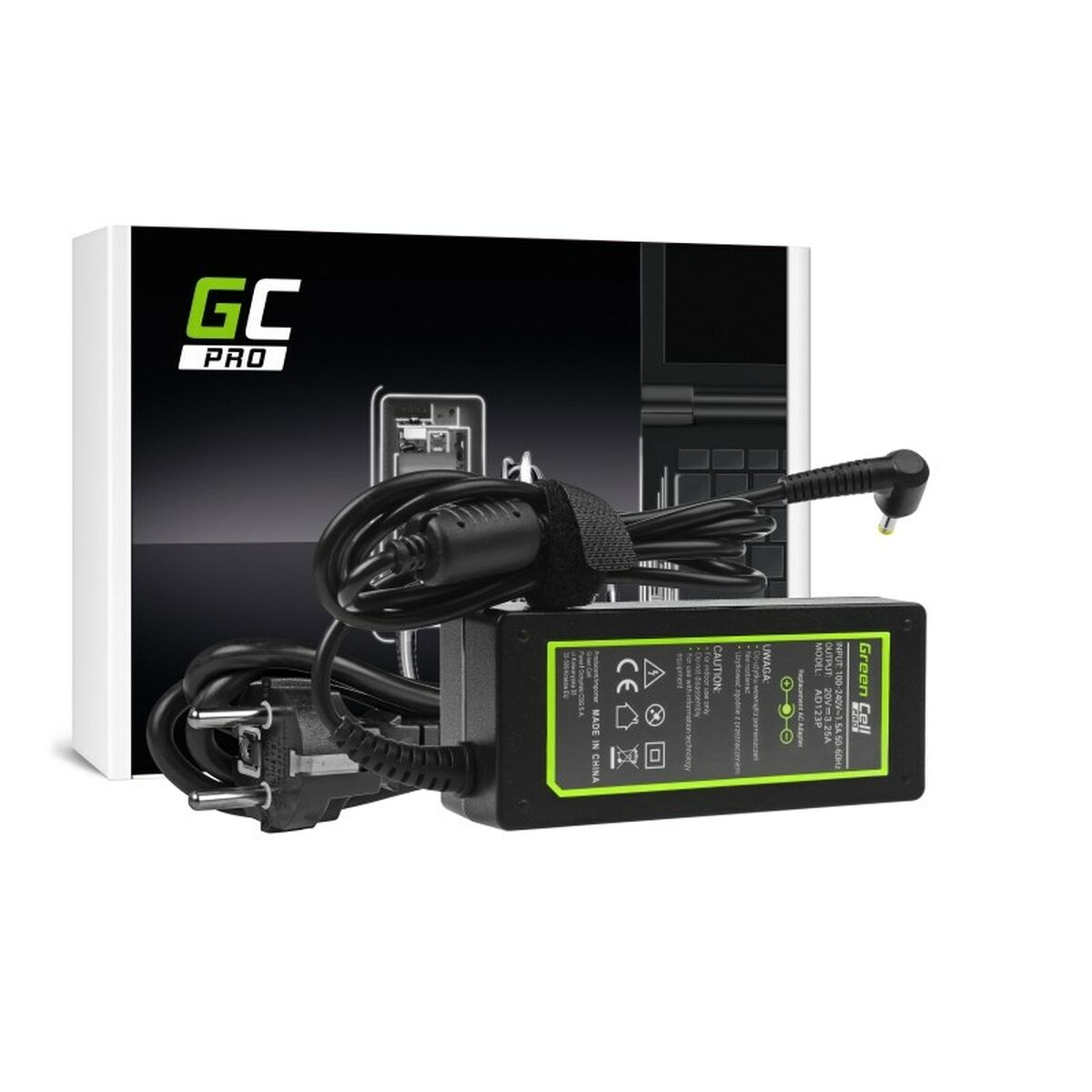 Carregador para Portátil Green Cell AD123P 65 W