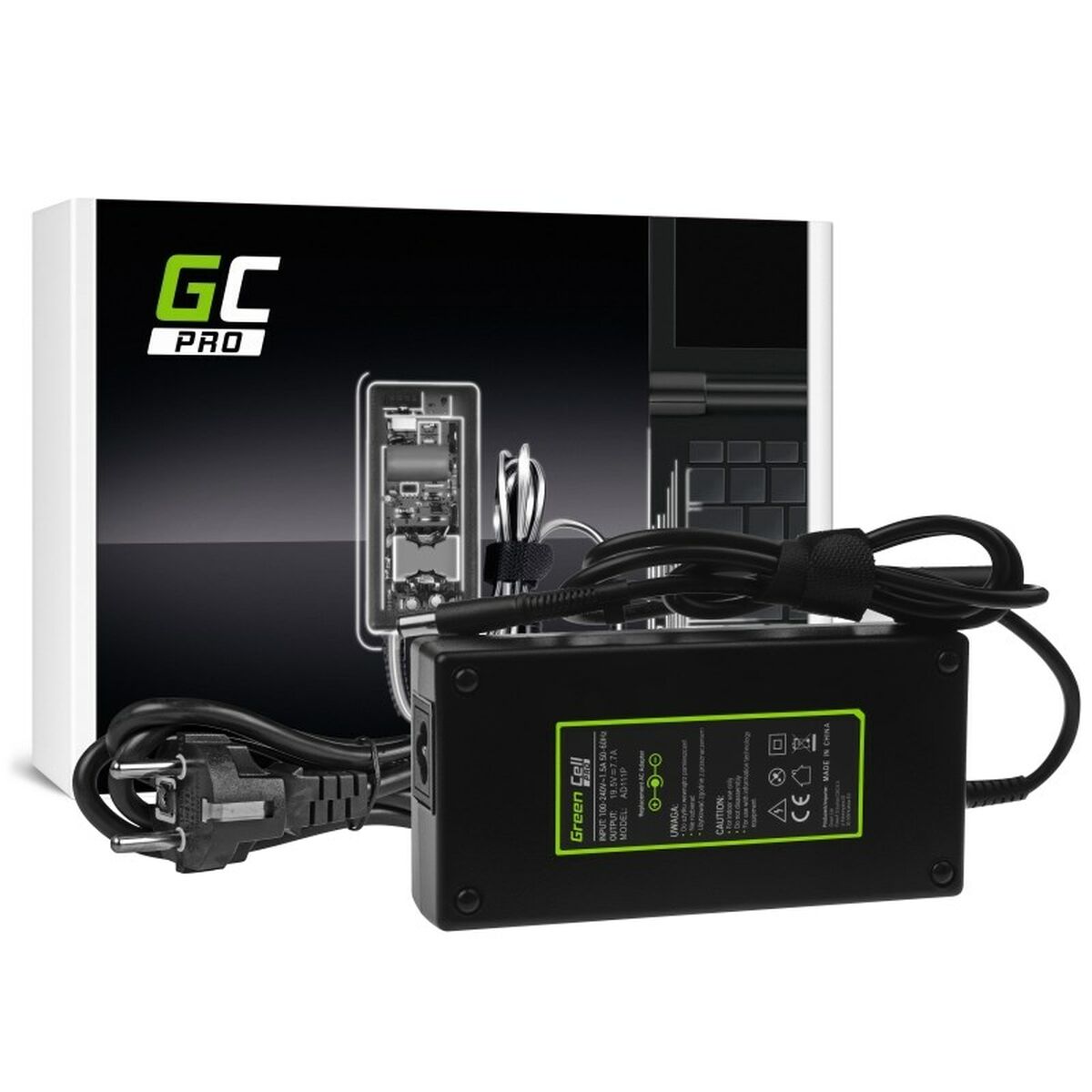 Carregador para Portátil Green Cell AD111P 150 W