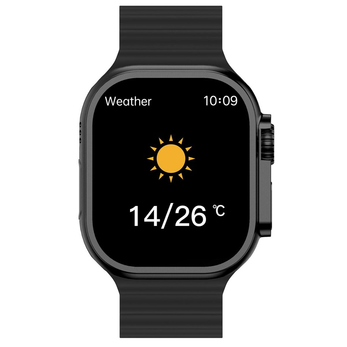 Smartwatch Media Tech MT872 Preto Prateado