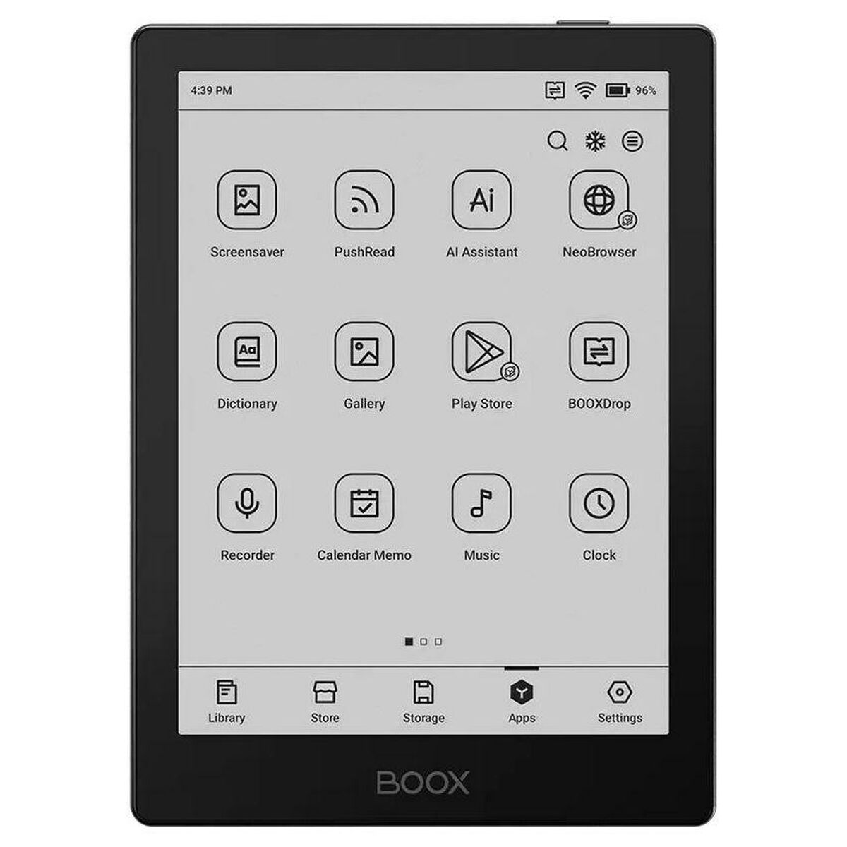 eBook Onyx Boox Go Preto 32 GB 6"