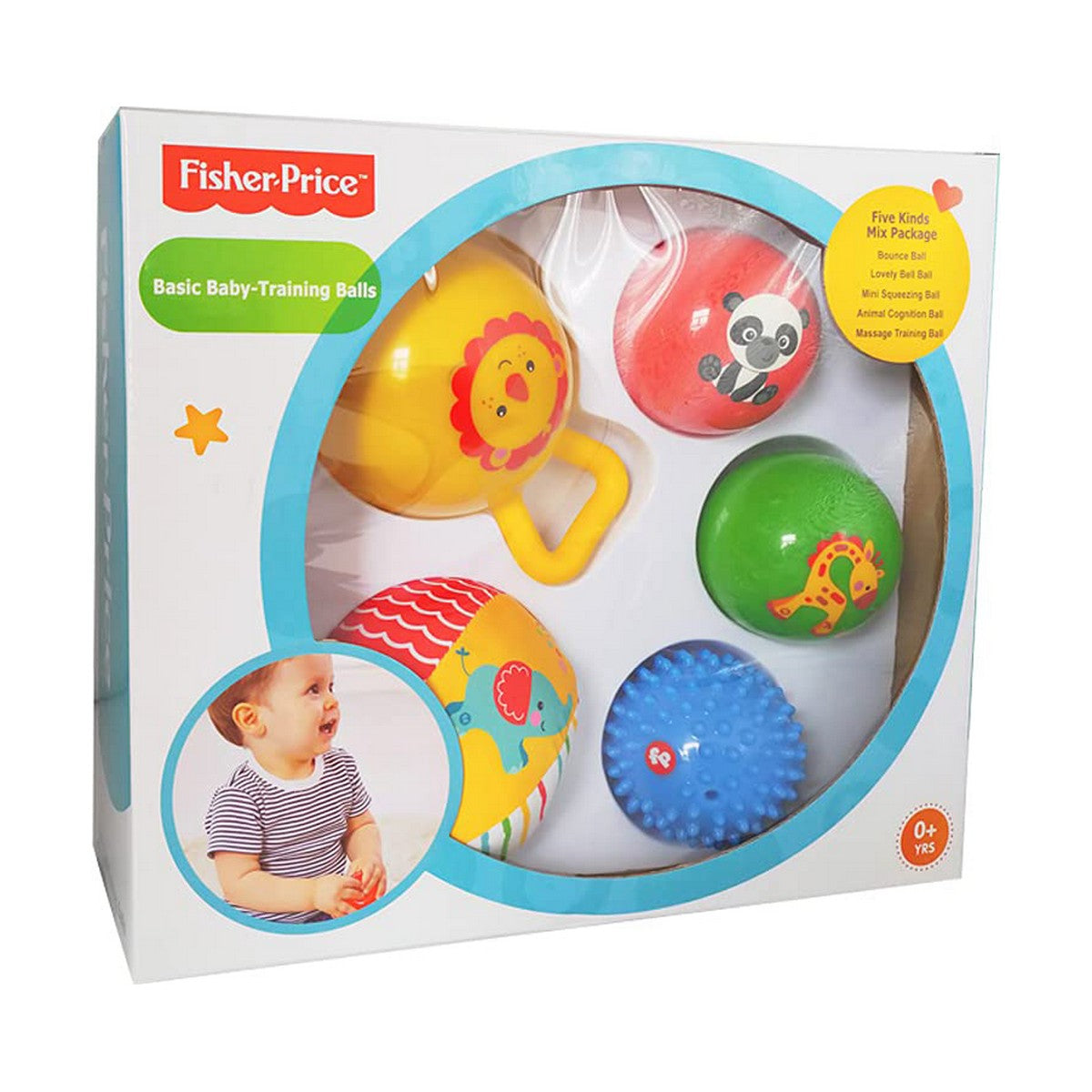 Bolas Fisher Price animais