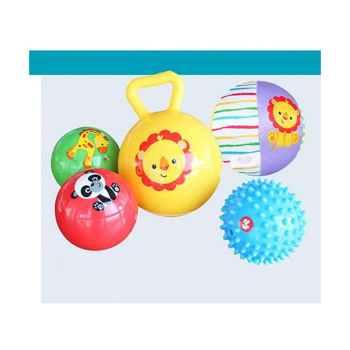 Bolas Fisher Price animais