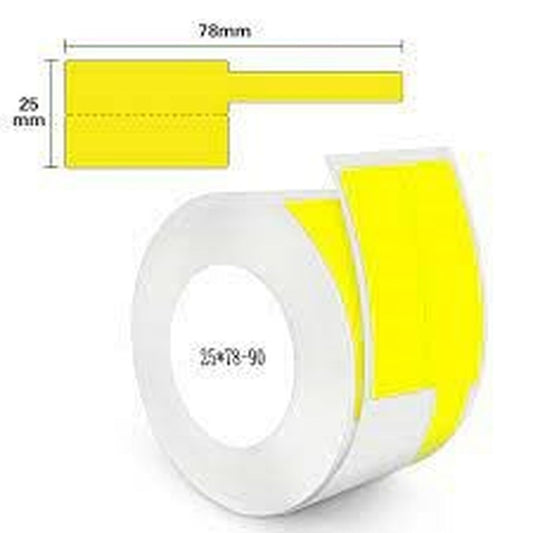 Fita de impressora de agulhas original NIIMBOT A2K18708101 Amarelo