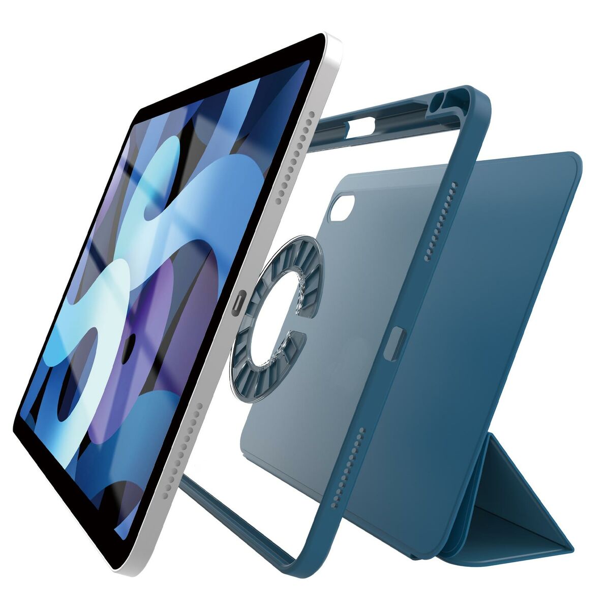 Capa para Tablet Celly BOOKMAG08BL Azul iPad Air 10,9"