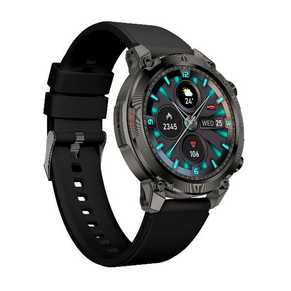 Smartwatch Nilox Trailround Sport 1,39" Preto