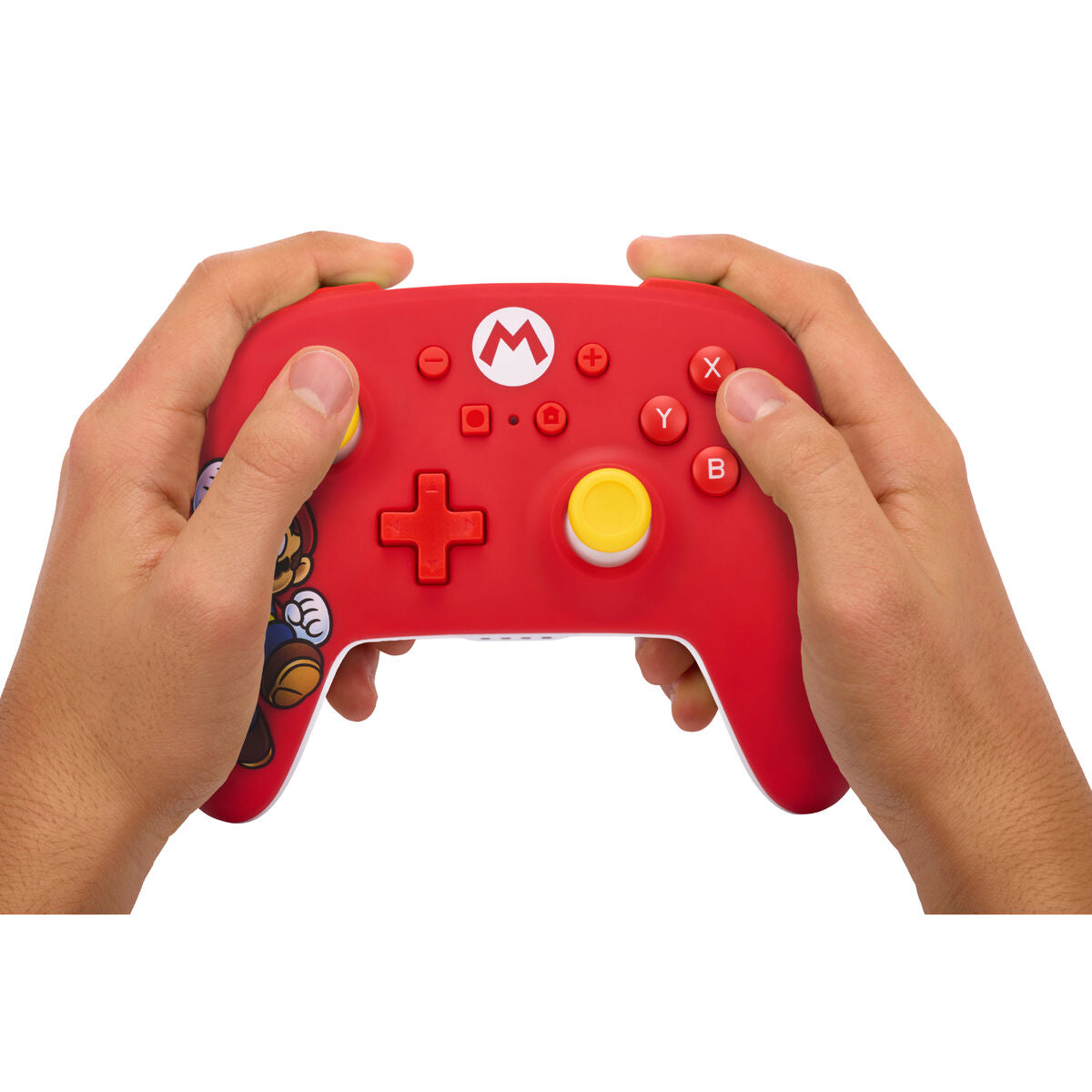 Controlo remoto sem fios para videojogos Powera MARIO Vermelho Nintendo Switch