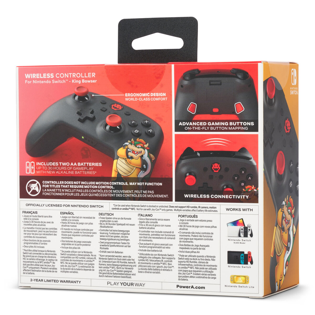 Comando Gaming Powera NSGP0251-01 Nintendo Switch