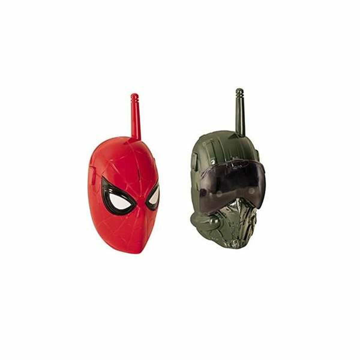 Walkie-Talkies Spider-Man Vermelho 2 Unidades