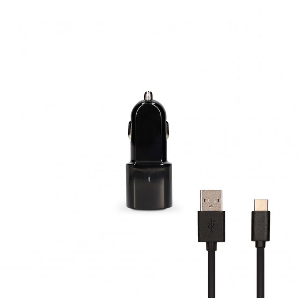 Carregador de Carro Contact USB-C (1 m) Preto