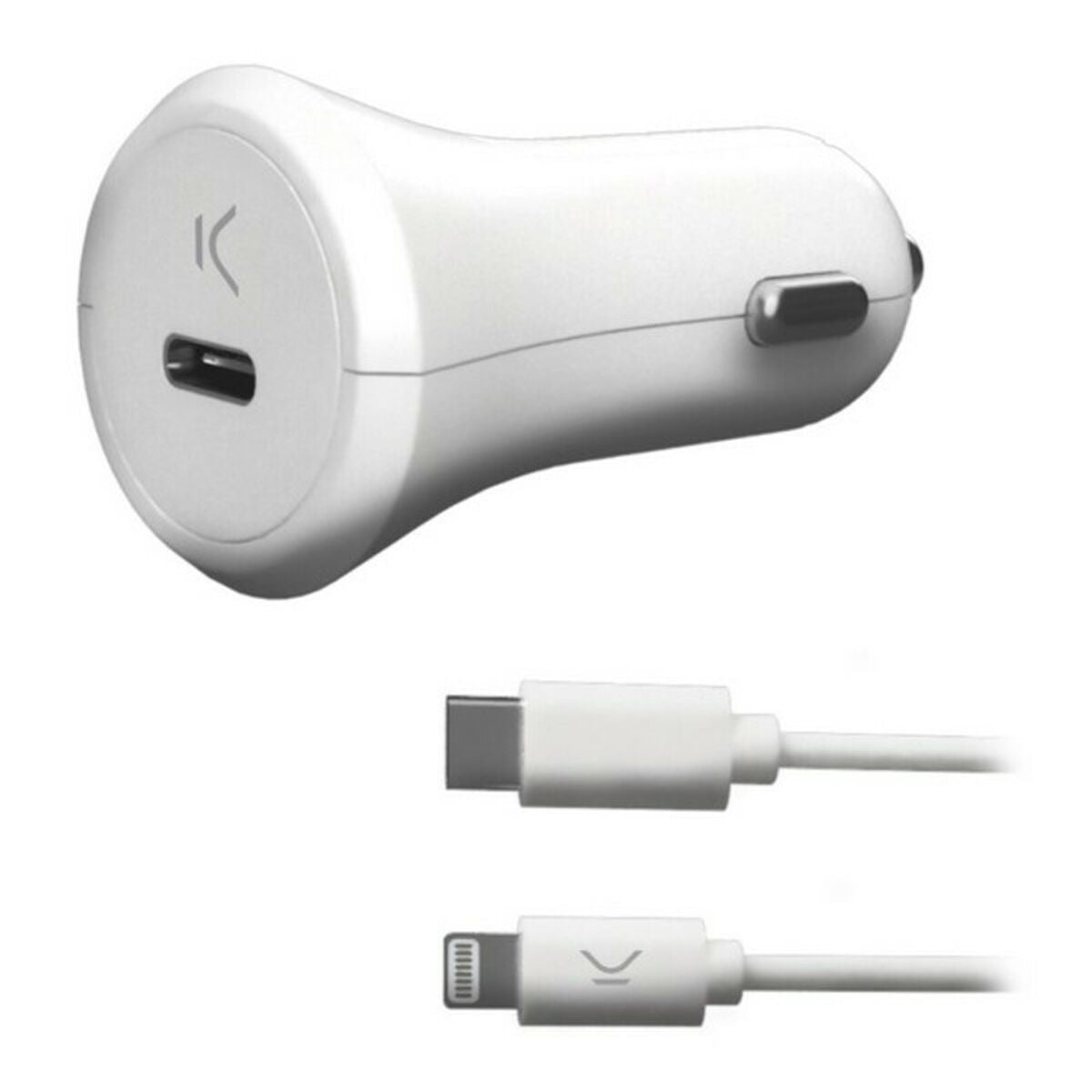 Carregador USB para carro KSIX Apple-compatible 18W