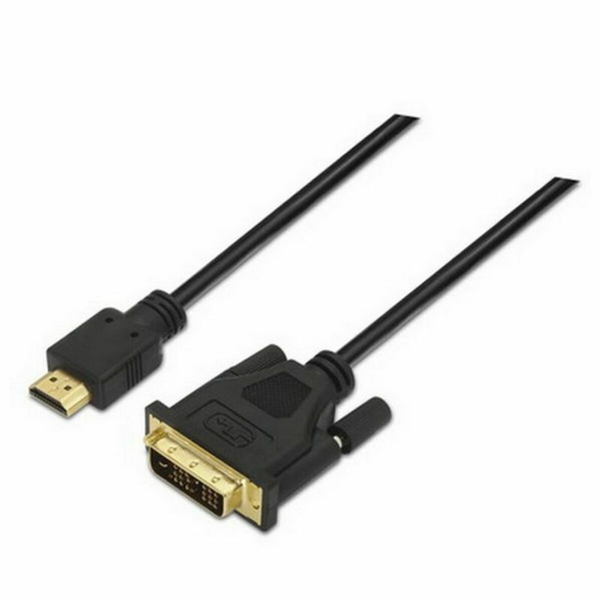 Cabo HDMI para DVI NANOCABLE 10.15.0502 1,8 m Preto 1,8 m